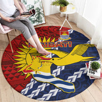 Kiribati Independence Day Round Carpet Polynesian and Melanesian Art Tattoo LT03 - Polynesian Pride