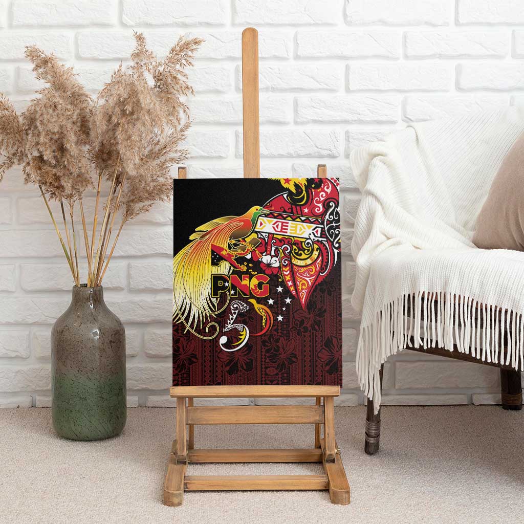 Papua New Guinea 2025 Canvas Wall Art 50th Independence Day Anniversary LT03 - Polynesian Pride