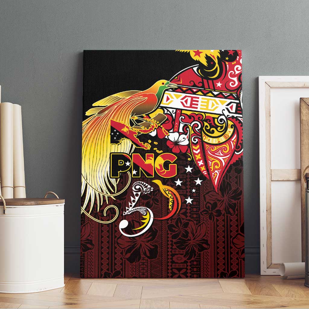 Papua New Guinea 2025 Canvas Wall Art 50th Independence Day Anniversary LT03 - Polynesian Pride