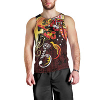 Papua New Guinea 2025 Men Tank Top 50th Independence Day Anniversary LT03 - Polynesian Pride