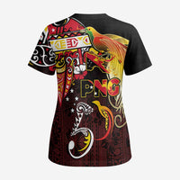 Papua New Guinea 2025 Scrub Top 50th Independence Day Anniversary LT03 - Polynesian Pride
