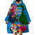 Malampa Fiji Day Wearable Blanket Hoodie Tropical Plants Mix Polynesian and Tapa Pattern LT03 - Polynesian Pride