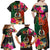 Penama Day Family Matching Off Shoulder Long Sleeve Dress and Hawaiian Shirt 16th September Polynesian Pattern with Pacific Flower LT03 - Polynesian Pride