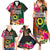 Penama Day Family Matching Summer Maxi Dress and Hawaiian Shirt 16th September Polynesian Pattern with Pacific Flower LT03 - Polynesian Pride