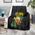 Hawaiian Halloween Blanket Aloha Pinapple with Mysterious Hands and Polynesian Tribal Tattoo