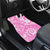 Hawaii Kauai Island Car Mats Hibiscus Pattern Seamless Tribal Simple Pink LT03 - Polynesian Pride