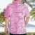 Hawaii Kauai Island Hawaiian Shirt Hibiscus Pattern Seamless Tribal Simple Pink LT03 - Polynesian Pride