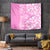 Hawaii Kauai Island Tapestry Hibiscus Pattern Seamless Tribal Simple Pink LT03 Pink - Polynesian Pride