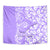 Custom Hawaii Kauai Island Tapestry Hibiscus Pattern Seamless Tribal Simple Purple LT03 - Polynesian Pride