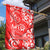 Hawaii Kauai Island Garden Flag Hibiscus Pattern Seamless Tribal Simple Red LT03 - Polynesian Pride