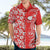 Hawaii Kauai Island Hawaiian Shirt Hibiscus Pattern Seamless Tribal Simple Red LT03 - Polynesian Pride