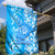 Hawaii Kauai Island Garden Flag Hibiscus Pattern Seamless Tribal Simple Blue LT03 - Polynesian Pride