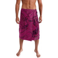 Hawaiian Whales Polynesian Art Motifs Lavalava Pink Color LT03 Pink - Polynesian Pride