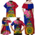 Haiti Battle of Vertieres Family Matching Off Shoulder Maxi Dress and Hawaiian Shirt The Haitian Revolution 220th Anniversary Polynesian Style LT03 - Polynesian Pride