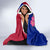 Haiti Battle of Vertieres Hooded Blanket The Haitian Revolution 220th Anniversary Polynesian Style LT03 - Polynesian Pride