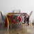 Personalised Aotearoa and Australia Together Tablecloth Koru and Kangaroo - Taniko with Aboriginal Motif