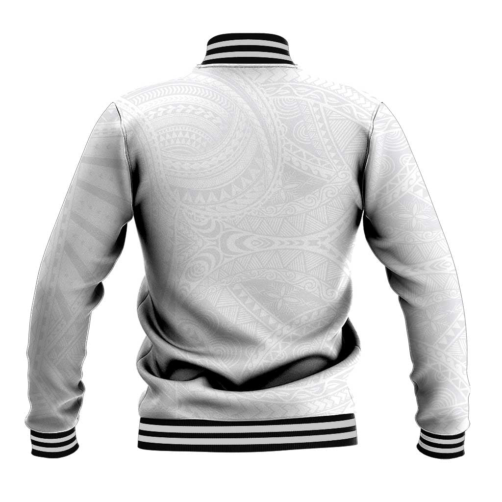Lotu Tamaiti Samoan Art Tattoo Polynesian Pattern Baseball Jacket LT03 - Polynesian Pride