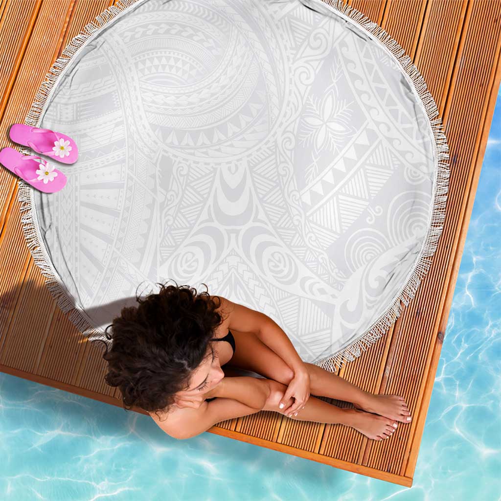 Lotu Tamaiti Samoan Art Tattoo Polynesian Pattern Beach Blanket LT03 - Polynesian Pride
