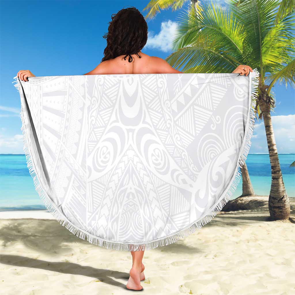 Lotu Tamaiti Samoan Art Tattoo Polynesian Pattern Beach Blanket LT03 - Polynesian Pride