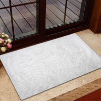 Lotu Tamaiti Samoan Art Tattoo Polynesian Pattern Rubber Doormat LT03 - Polynesian Pride