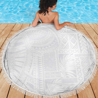 Lotu Tamaiti Samoan Art Tattoo Siapo Pattern Beach Blanket LT03 - Polynesian Pride