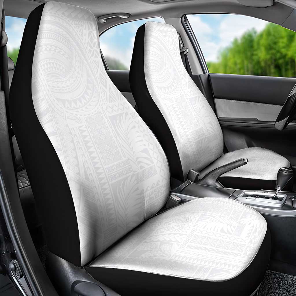 Lotu Tamaiti Samoan Art Tattoo Siapo Pattern Car Seat Cover LT03 - Polynesian Pride