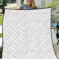 Lotu Tamaiti Samoan Art Tattoo Siapo Pattern Quilt LT03 White - Polynesian Pride