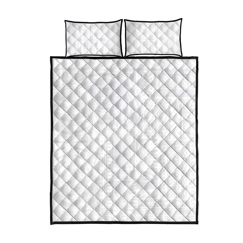 Lotu Tamaiti Samoan Art Tattoo Siapo Pattern Quilt Bed Set LT03 - Polynesian Pride