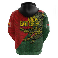 Sepik River Crocodile & Arts Festival Melanesian Pattern Hoodie LT03 - Polynesian Pride