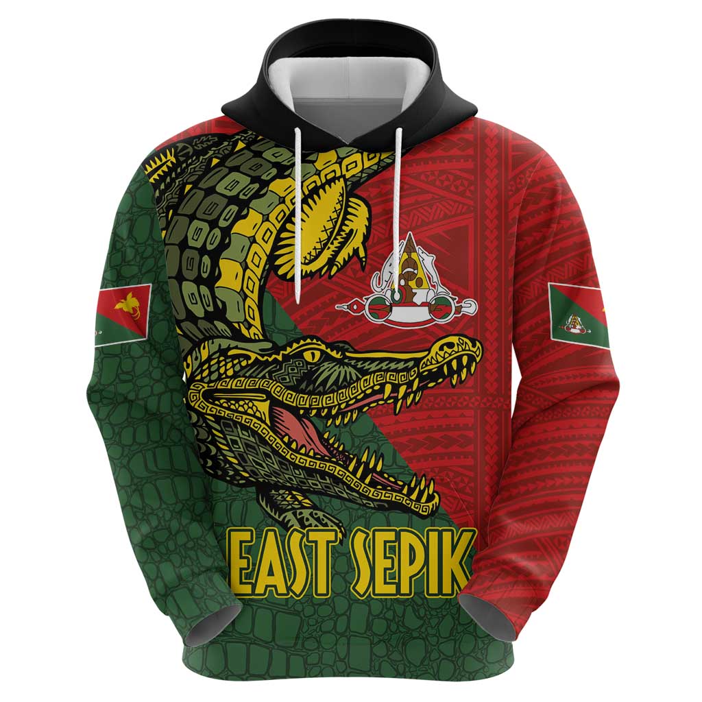 Sepik River Crocodile & Arts Festival Melanesian Pattern Hoodie LT03 - Polynesian Pride