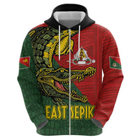 Sepik River Crocodile & Arts Festival Melanesian Pattern Hoodie LT03 - Polynesian Pride