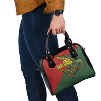 Sepik River Crocodile & Arts Festival Melanesian Pattern Shoulder Handbag LT03 - Polynesian Pride