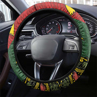 Sepik River Crocodile & Arts Festival Melanesian Pattern Steering Wheel Cover LT03 - Polynesian Pride