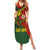 Sepik River Crocodile & Arts Festival Melanesian Pattern Summer Maxi Dress