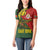 Sepik River Crocodile & Arts Festival Melanesian Pattern Women Polo Shirt