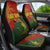 Sepik River Crocodile & Arts Festival Car Seat Cover Bird-of-paradise Melanesian Tattoo