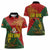 Sepik River Crocodile & Arts Festival Women Polo Shirt Bird-of-paradise Melanesian Tattoo