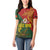 Sepik River Crocodile & Arts Festival Women Polo Shirt Bird-of-paradise Melanesian Tattoo