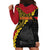 Papua New Guinea Independence Day Hoodie Dress Bird-of-paradise Melanesian Tattoo