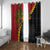 Papua New Guinea Independence Day Window Curtain Bird-of-paradise Melanesian Tattoo