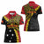 Papua New Guinea Independence Day Women Polo Shirt Bird-of-paradise Melanesian Tattoo