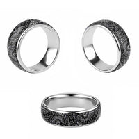 Traditional Polynesian Maori Tattoo Silver Art Classic Ring LT03 - Polynesian Pride