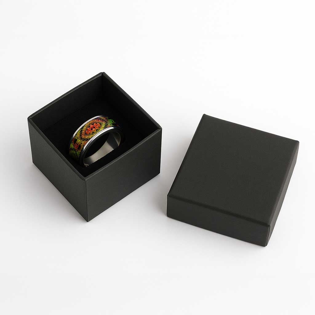 Traditional Samoa Maori Ornament Style Reggae Art Classic Ring LT03 - Polynesian Pride