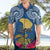 Hawaii Lanai Island Hawaiian Shirt Hibiscus Turle and Map with Polynesian Spiral LT03 - Polynesian Pride