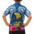 Custom Hawaii Lanai Island Family Matching Puletasi Dress and Hawaiian Shirt Hibiscus Turle and Map with Polynesian Spiral LT03 - Polynesian Pride