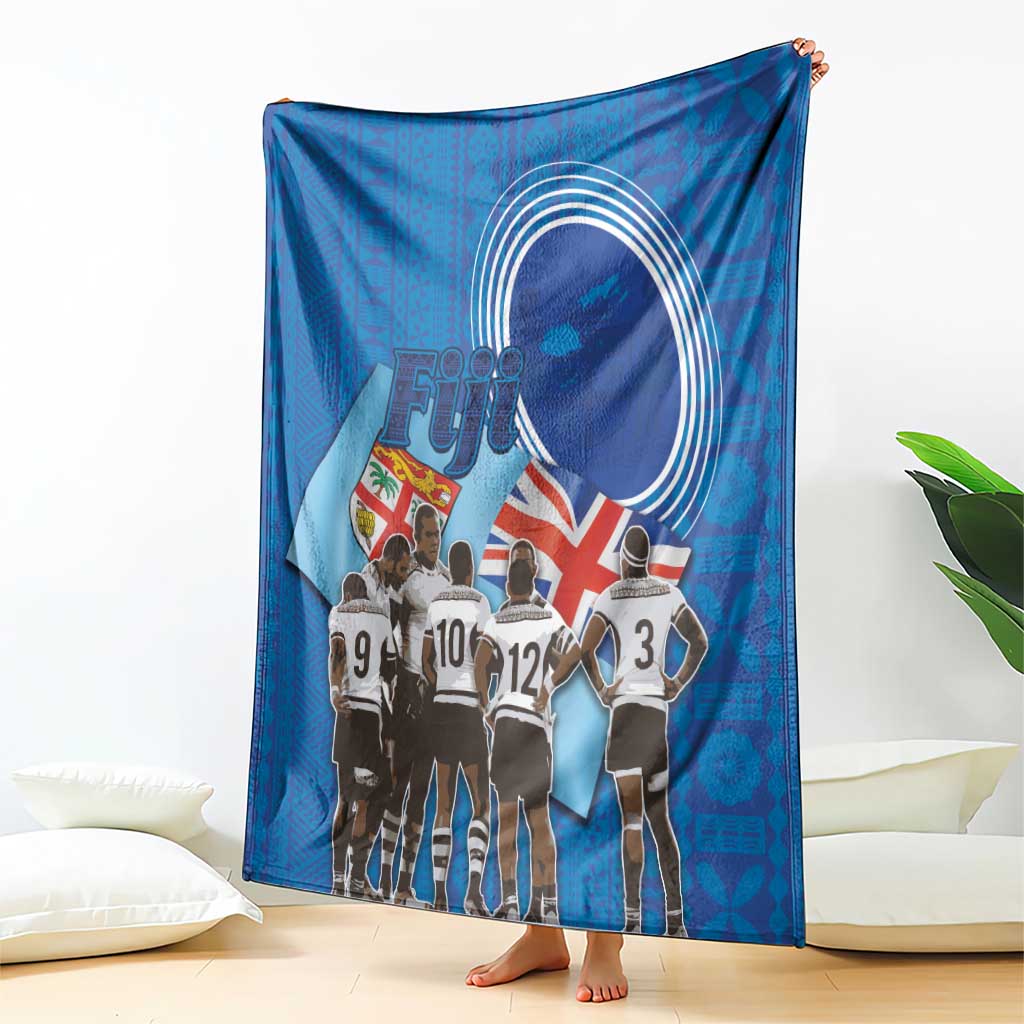Fiji Rugby Sevens Blanket Commemorate Gold Medal - Rio de Janeiro 2016 LT03 - Polynesian Pride