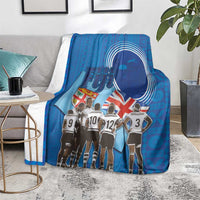 Fiji Rugby Sevens Blanket Commemorate Gold Medal - Rio de Janeiro 2016 LT03 - Polynesian Pride