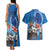 Fiji Rugby Sevens Couples Matching Tank Maxi Dress and Hawaiian Shirt Commemorate Gold Medal - Rio de Janeiro 2016