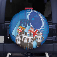 Fiji Rugby Sevens Spare Tire Cover Commemorate Gold Medal - Rio de Janeiro 2016 LT03 - Polynesian Pride