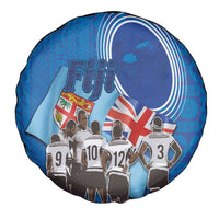 Fiji Rugby Sevens Spare Tire Cover Commemorate Gold Medal - Rio de Janeiro 2016 LT03 - Polynesian Pride